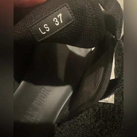 Authentic - CHRISTIAN DIOR Animal Print Grosgrain Trim Slides - Picture 10 of 10